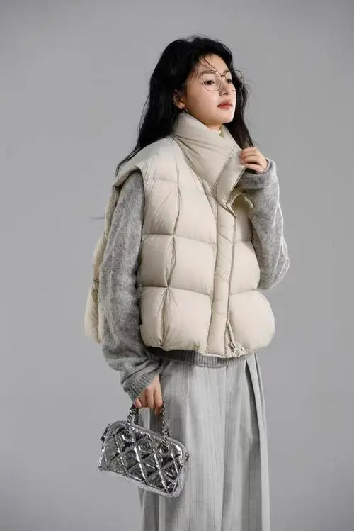 冬天穿的马甲怎么搭配衣服好看吗