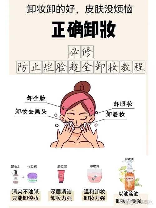 化了妆没有洗面奶怎么清洁脸部