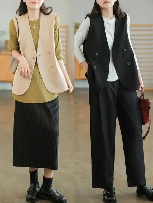 马甲西装怎么搭配好看吗