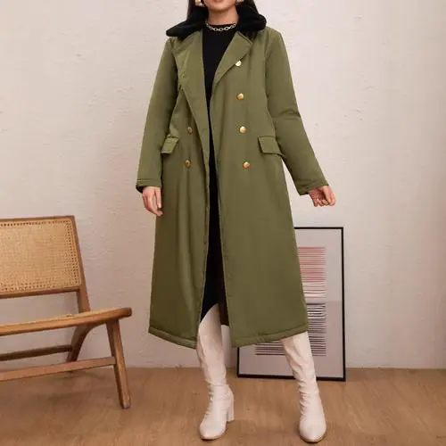 冬天军大衣怎么搭配图片