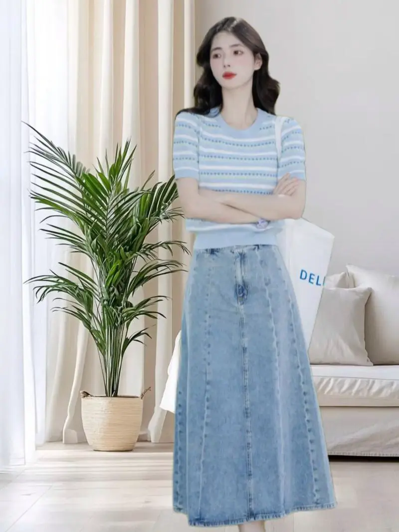 怎么给宽松的裙子搭配衣服图片欣赏