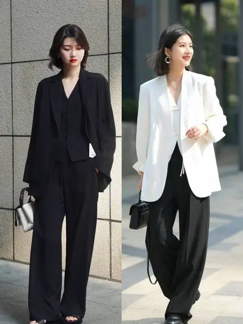 西装女生外套怎么搭配衣服好看