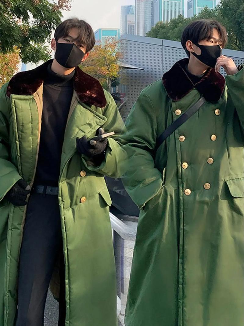 冬天军大衣怎么搭配