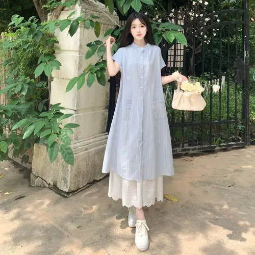 怎么给宽松的裙子搭配衣服图片