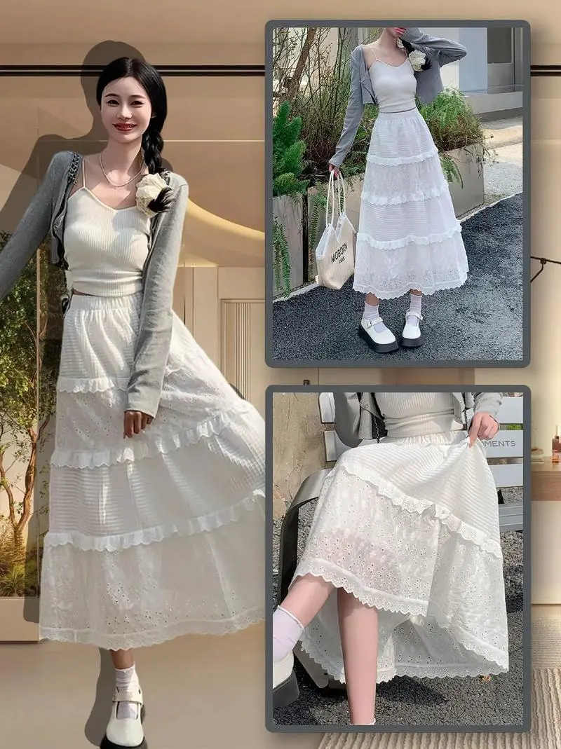 摆裙怎么搭配衣服图片欣赏