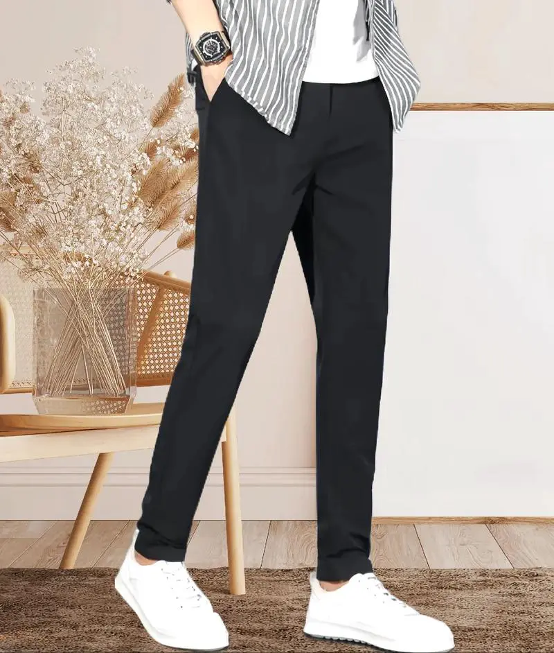 男士的黑色裤子怎么搭配鞋子