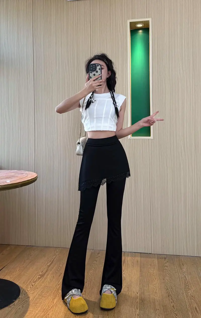 蕾丝裤怎么搭配衣服图片