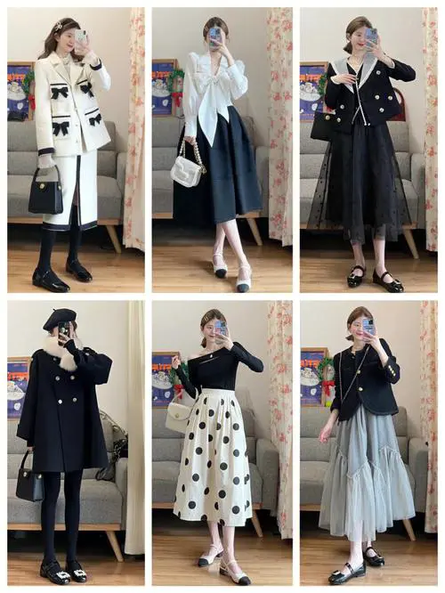 黑白的衣服怎么搭配图片欣赏