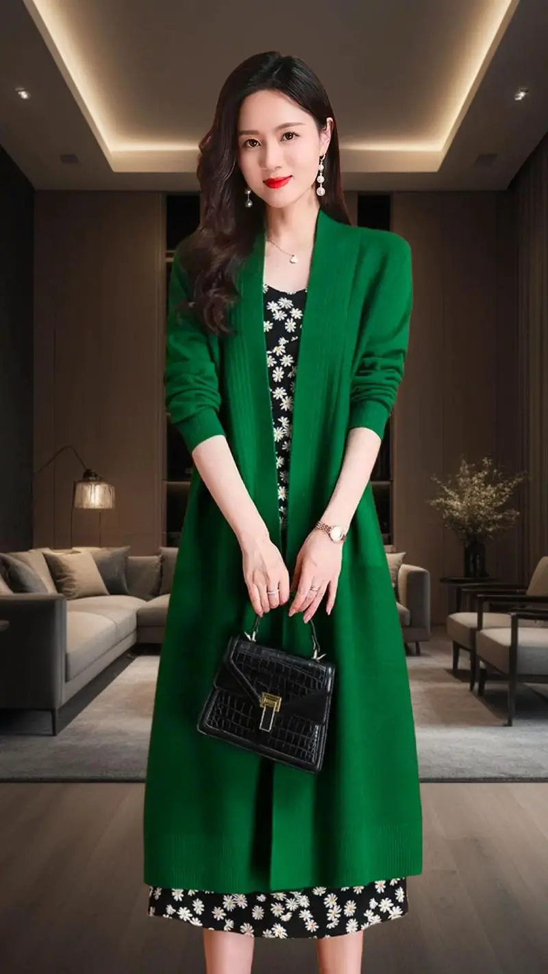 毛线大披肩怎么搭配图片大全