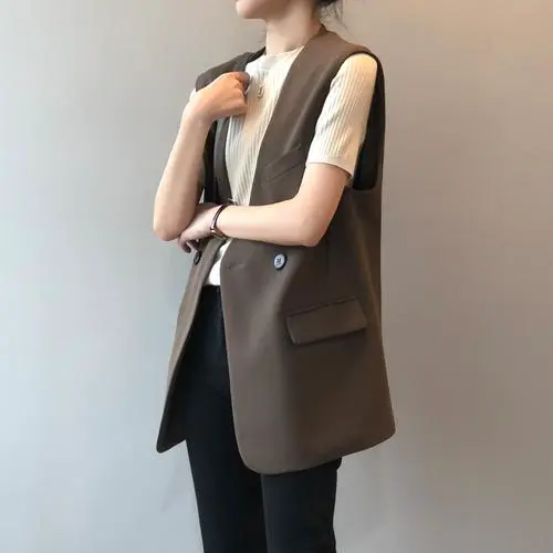 长款马甲里面怎么搭配