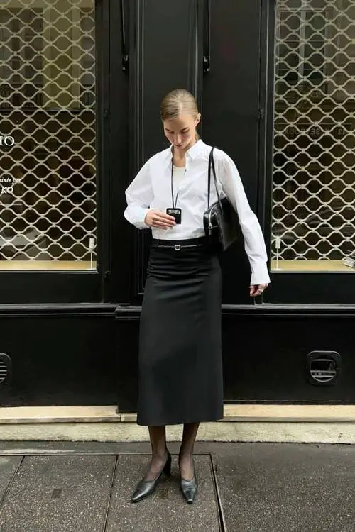 全身穿黑色怎么搭配图片大全