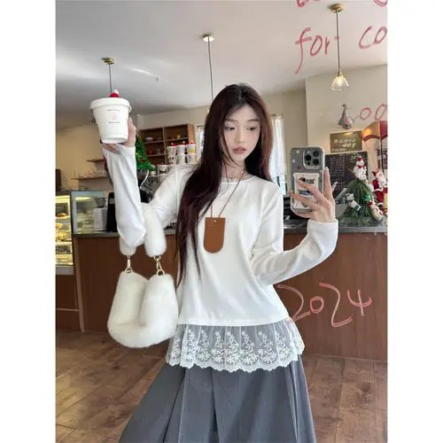 白色长上衣怎么搭配好看图片欣赏