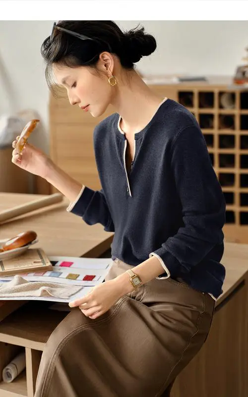 冬季针织外套怎么搭配图片