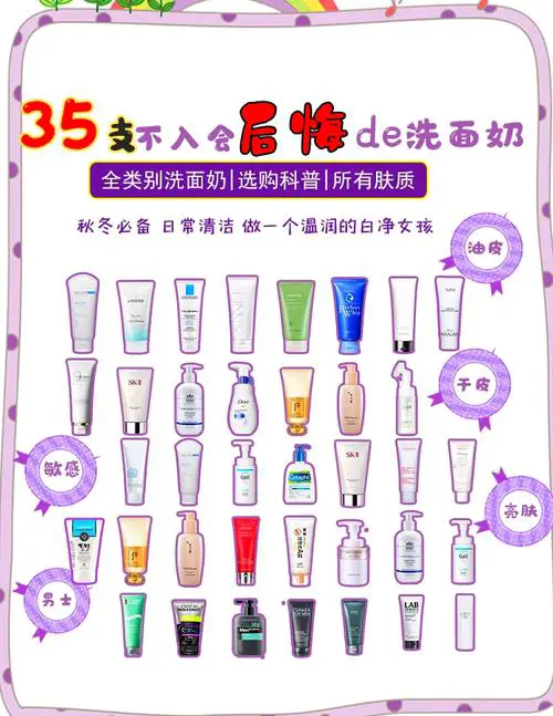 洗面奶怎么辨别