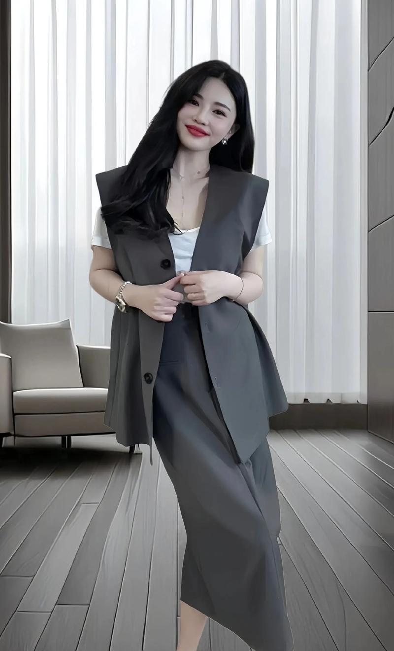 马甲西装怎么搭配好看