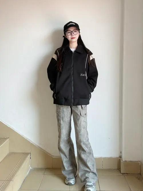 棒球中长t恤怎么搭配什么裤子好看