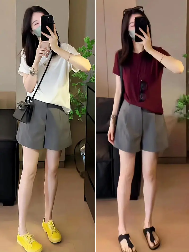 a字裤怎么搭配上衣图片