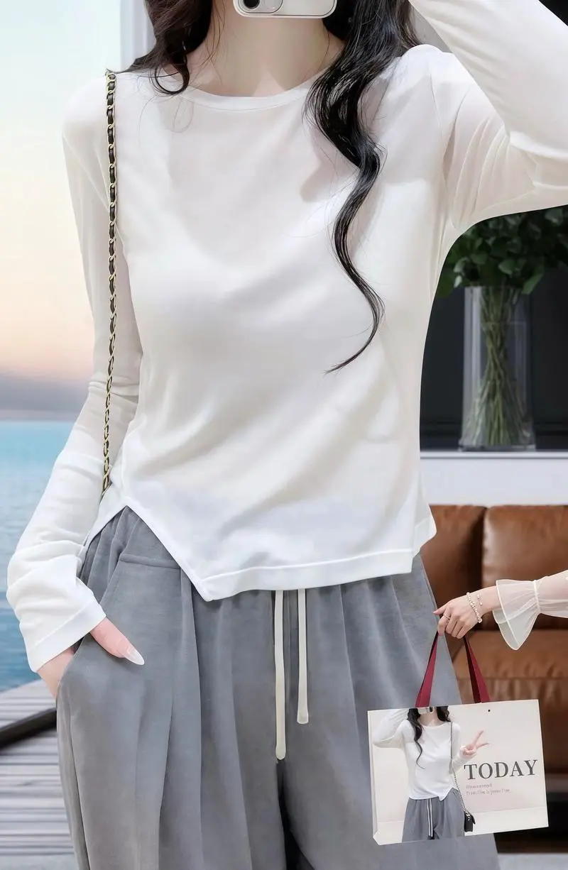 白色长上衣怎么搭配好看图片