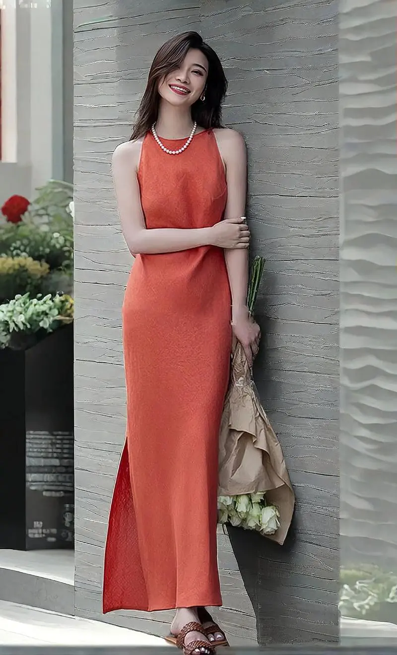 亮橘红色怎么搭配衣服好看吗