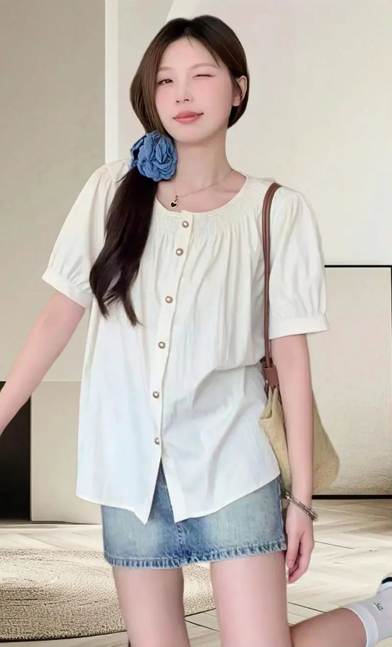 大版短袖怎么搭配