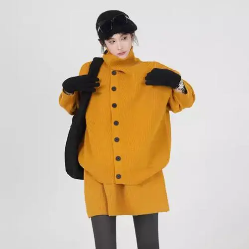 冬季针织外套怎么搭配图片