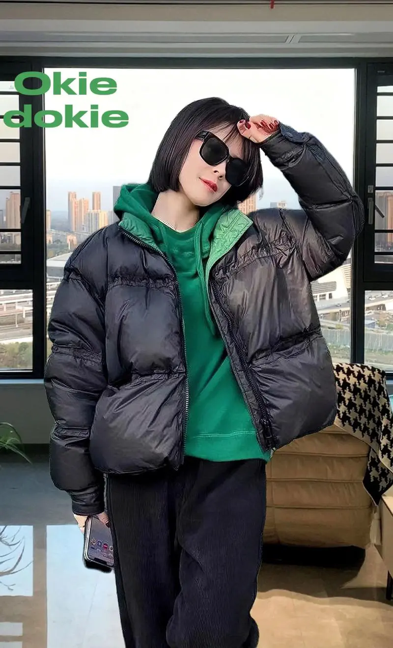 短款外套绿色怎么搭配