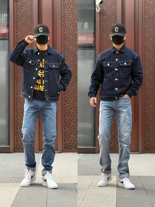 韩版男牛仔风衣怎么搭配什么裤子好看吗