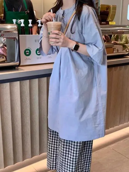 中长衬衫怎么搭配裤子