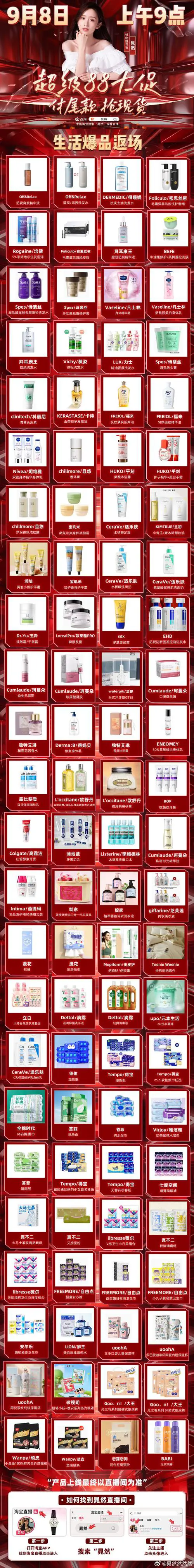 新生活彩妆最新价格图