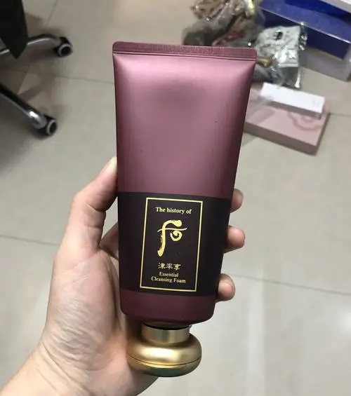 韩国后的洗面奶怎么写