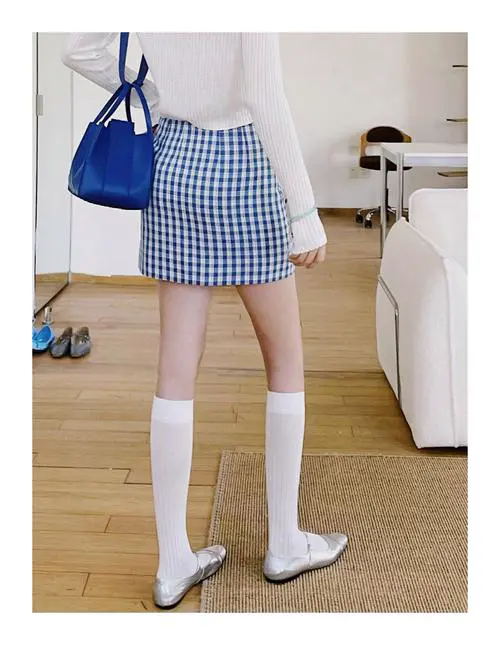 小腿袜怎么搭配衣服图片