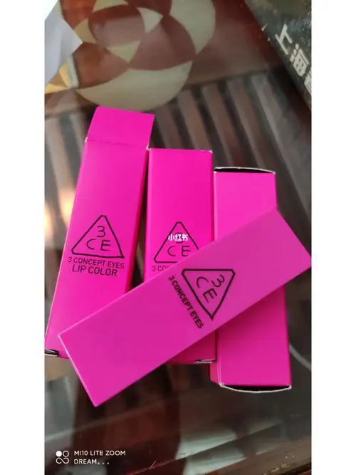 3ce口红最新包装枚粉色系列
