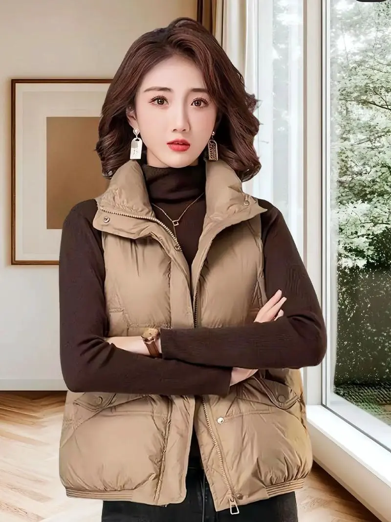 冬天穿的马甲怎么搭配衣服