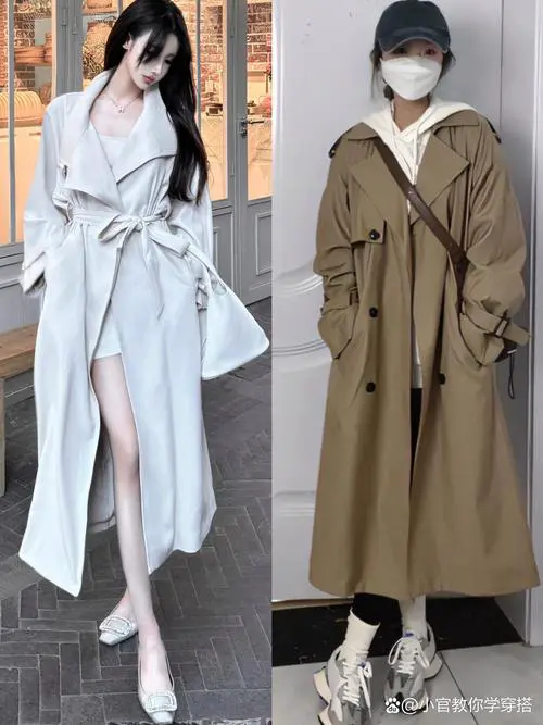 155穿风衣怎么搭配