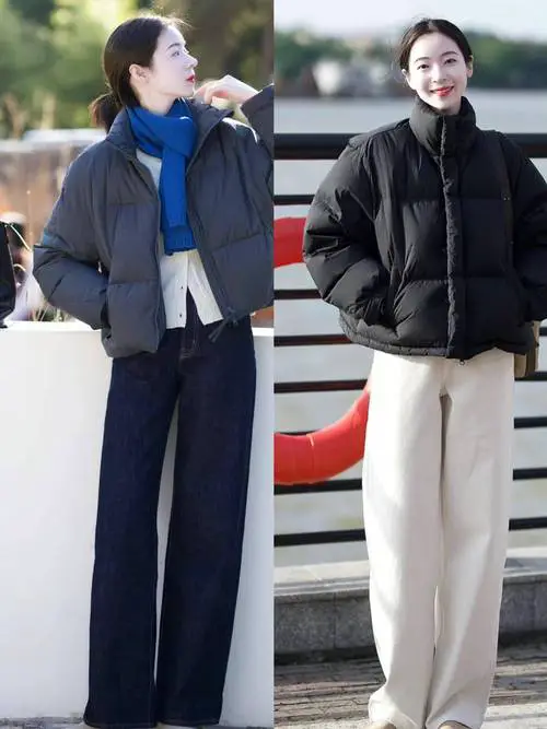 冬天鞋和裤子怎么搭配衣服好看图片欣赏