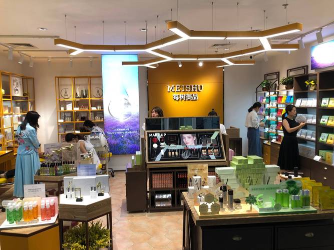 最新护肤品形象店