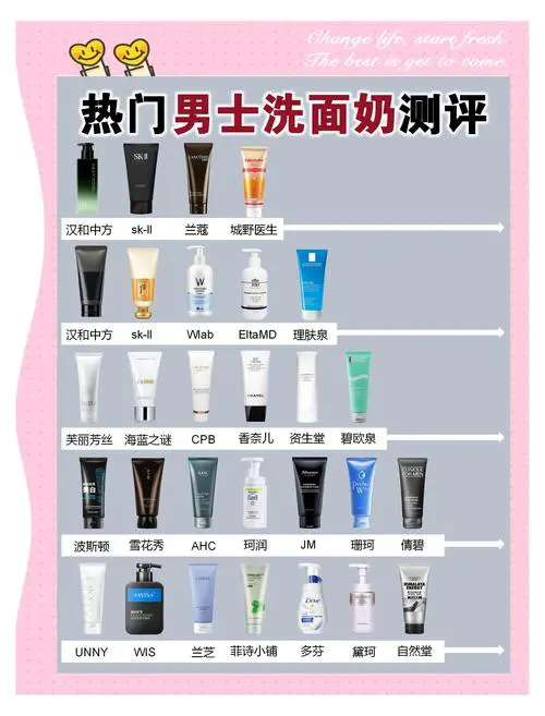 温和的男性洗面奶怎么样