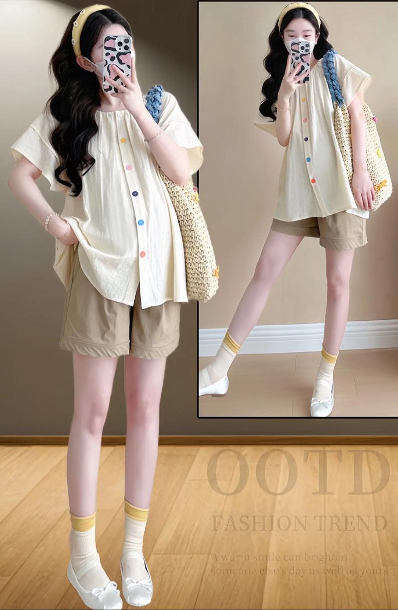 夏季娃娃衣怎么搭配