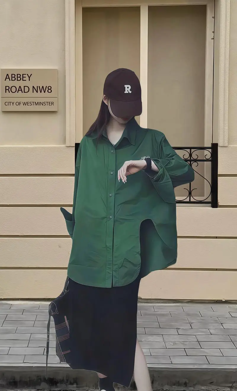 怎么给宽松的裙子搭配衣服图片欣赏