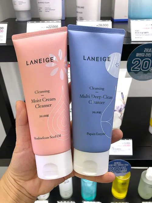 兰芝粉色洗面奶怎么样