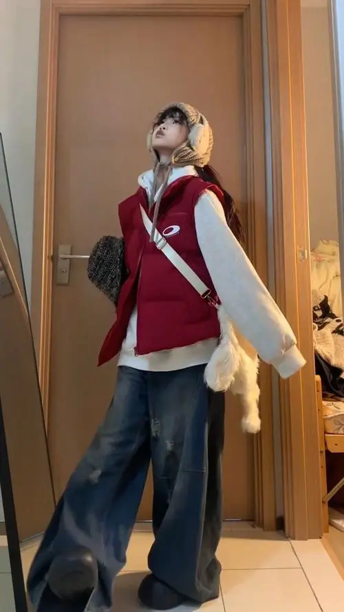 冬季无袖大衣怎么搭配图片