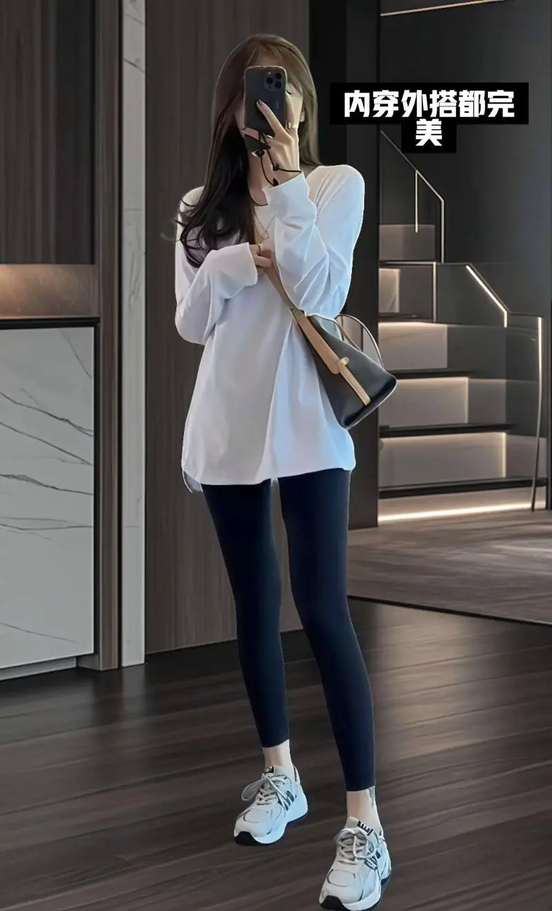 过臀体恤怎么搭配图片