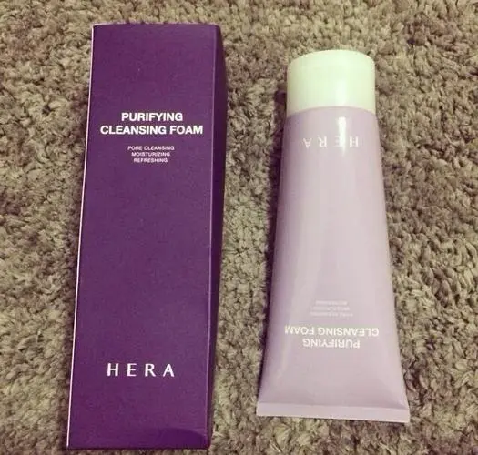 赫拉紫色洗面奶怎么样