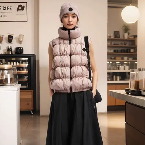 白色羽绒服马甲怎么搭配