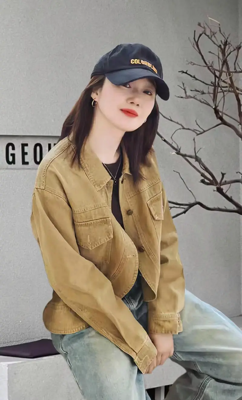 牛仔休闲风衣外套怎么搭配