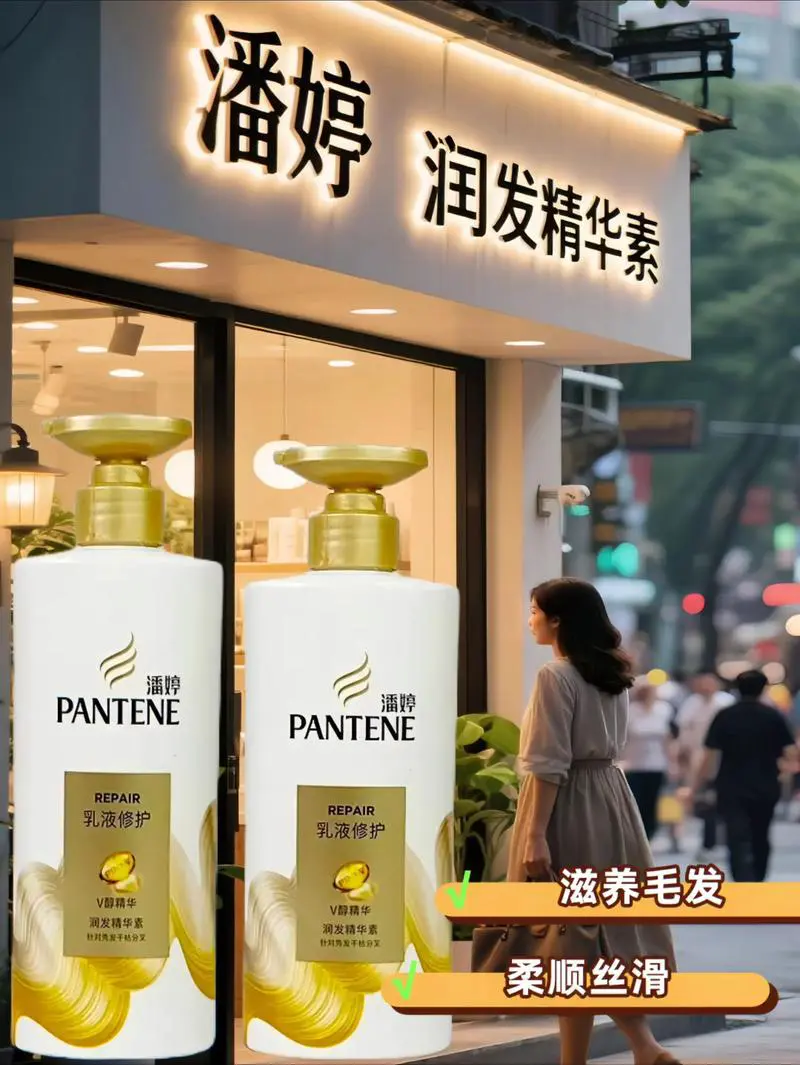 最新潘婷精华素广告