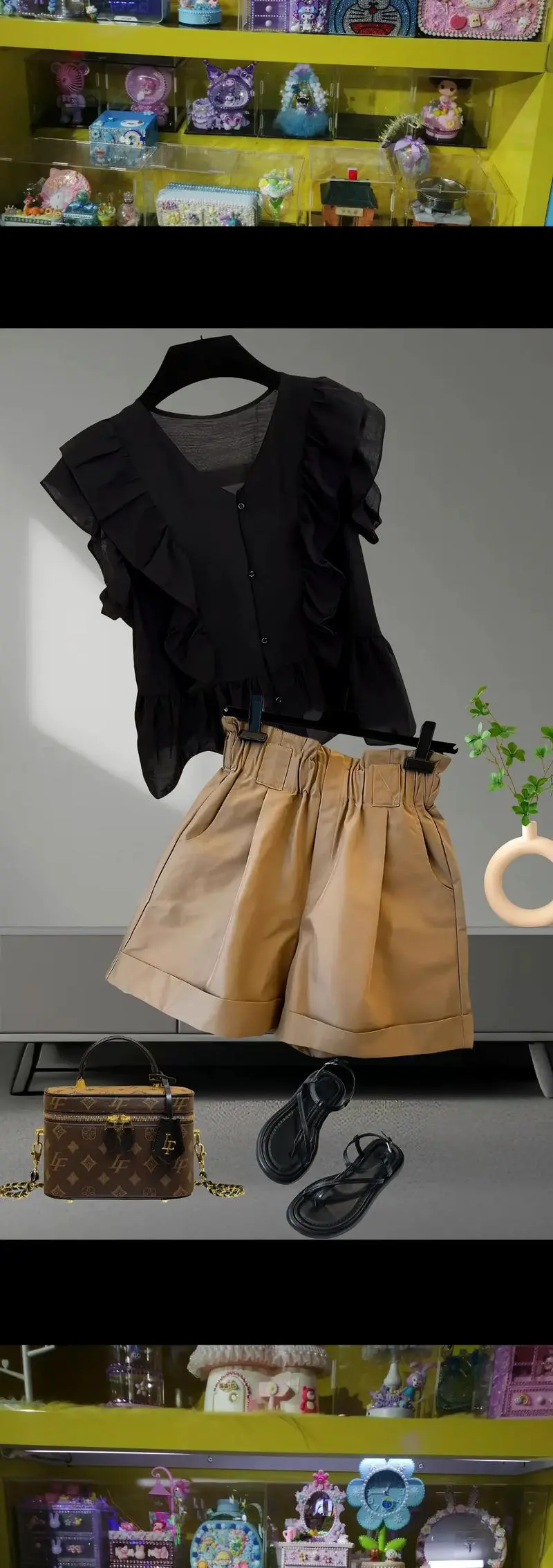 夏天雪纺外套怎么搭配