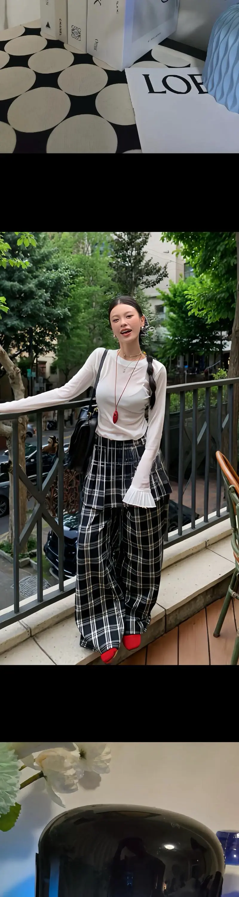 上衣是白色怎么搭配