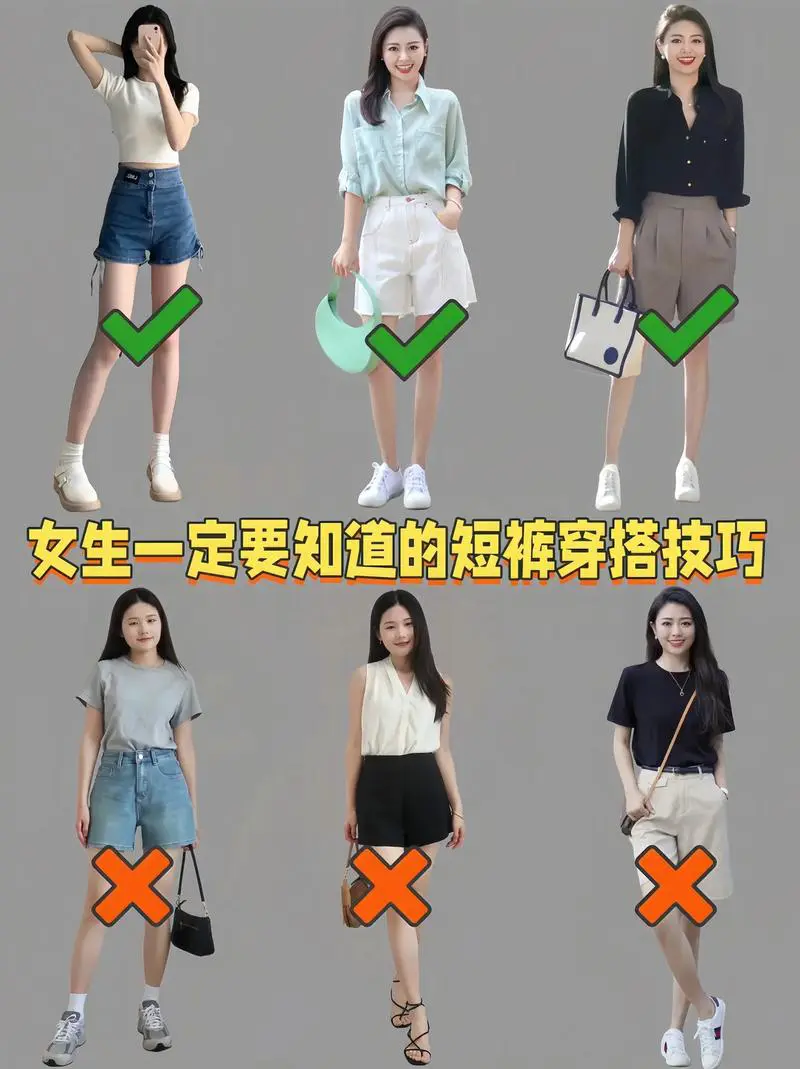 短裤怎么搭配鞋
