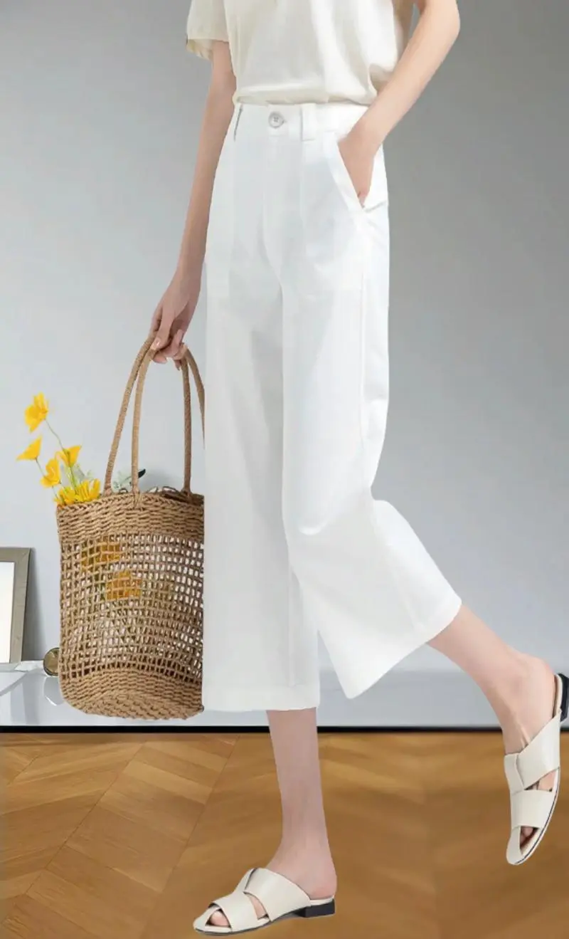 七分白裤子怎么搭配